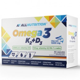 Allnutrition Omega 3 D3+K2...
