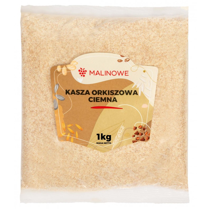 Kasza orkiszowa ciemna 1kg