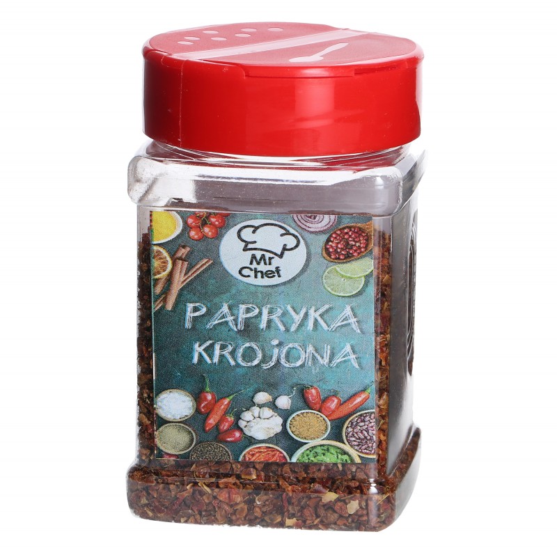 Słoik papryka krojona 500g