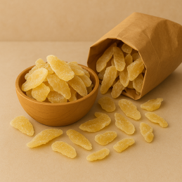 Imbir kandyzowany płatki 500g