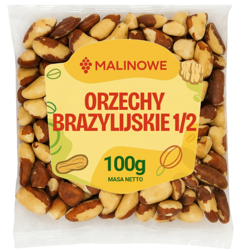 Orzechy brazylijskie 1/2 100g