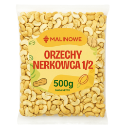 Orzechy nerkowca połówki 500g