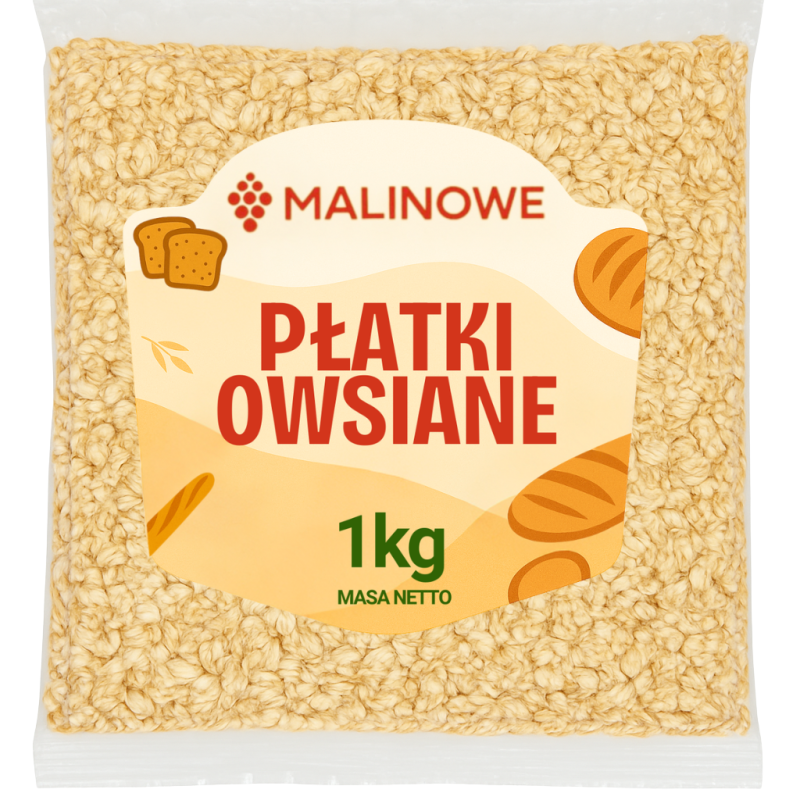 Płatki owsiane 1kg