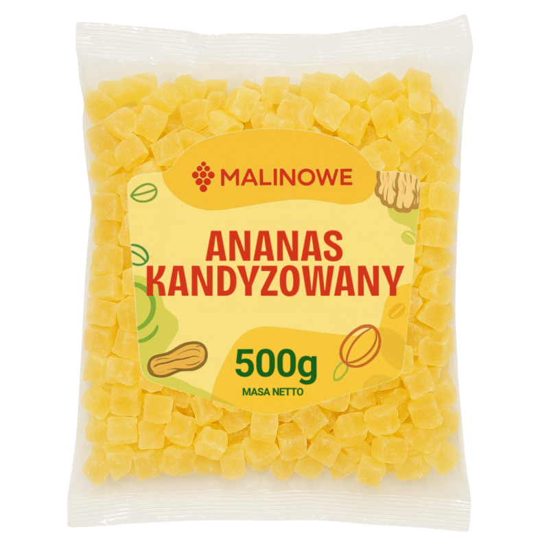 Ananas kandyzowany 500g