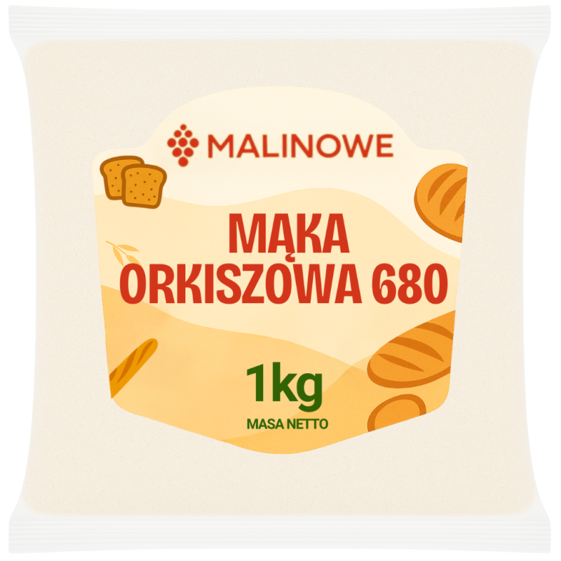 Mąka orkiszowa 680 1kg