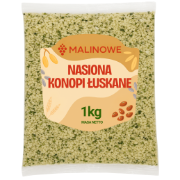 Nasiona konopi łuskane 1kg