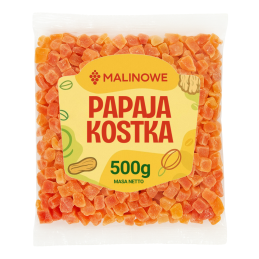 Papaja kostka 500g