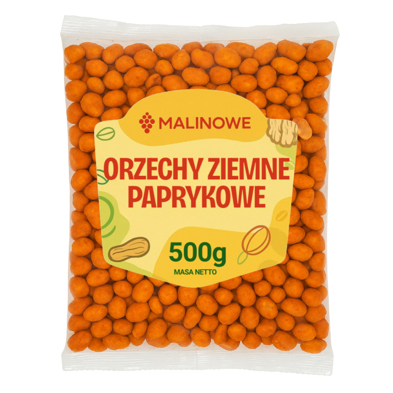 Orzechy ziemne paprykowe 500g
