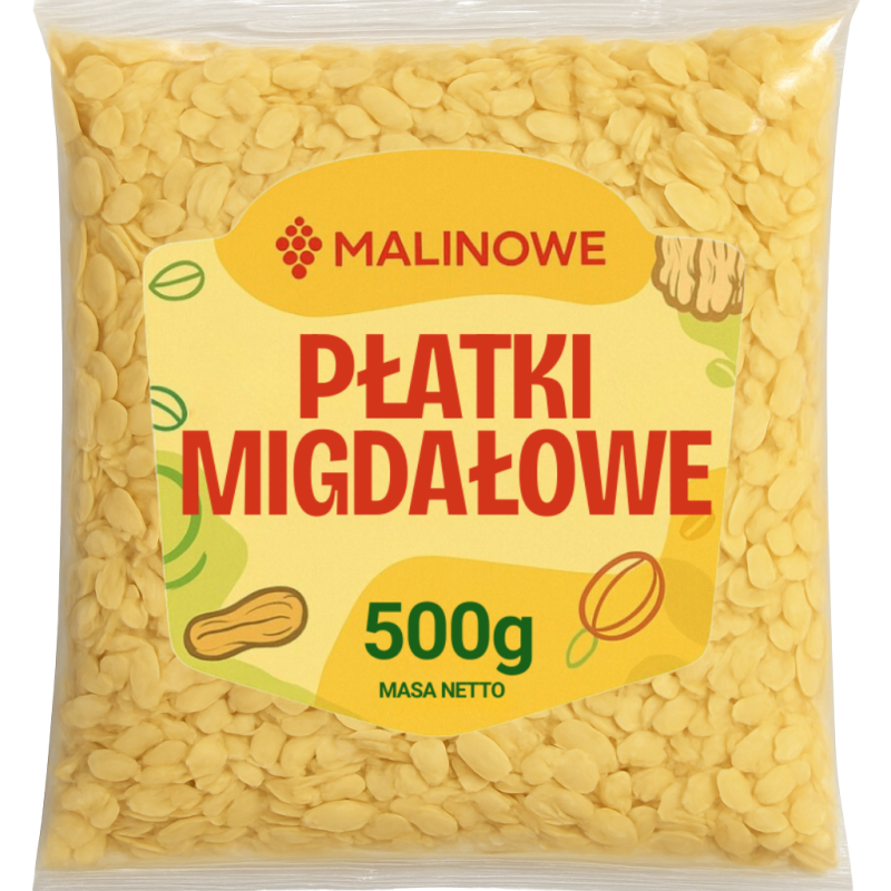 Płatki migdałowe 500g