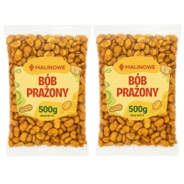 Zestaw Bób prażony 2x500g 
